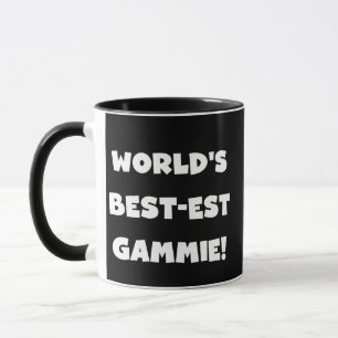 Beste Oma der Welt Geschenke in Schwarz und Weiß Tasse