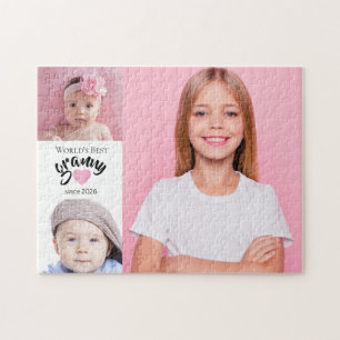 Beste Oma der Welt seit Jahr 3 Foto Cute 
