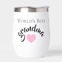 Beste Oma der Welt Süßes Herz Weiß Elegant