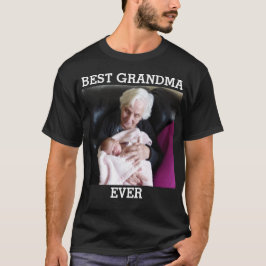 Beste Oma je benutzerdefiniertes Foto Erstellen Si T-Shirt