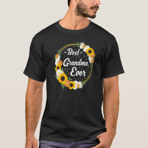 Beste Oma je Blume Gardener T-Shirt