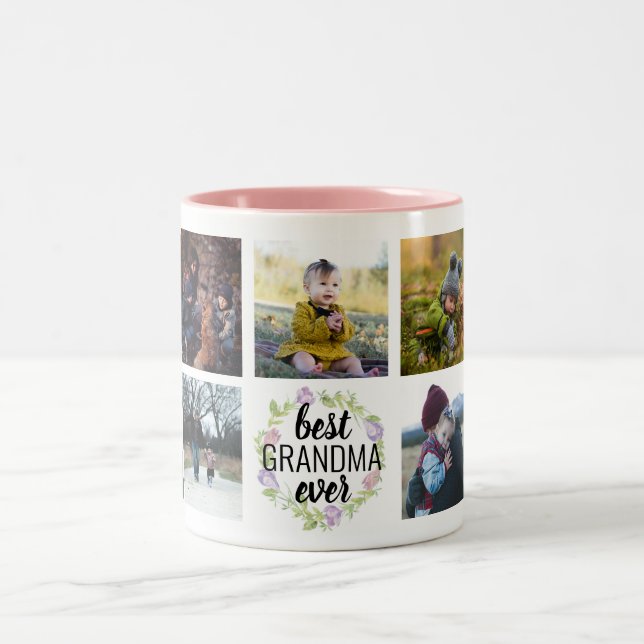 Beste Oma je Custom Foto Tasse (Mittel)