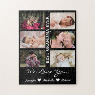 Beste Oma je Custom Fotos Großkinder Name