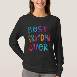 Beste Oma je farbenfroh, Mama-Shirt, Mama-Geschenk T-Shirt