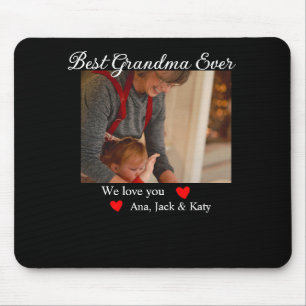 Beste Oma je Foto Collage wir Liebe Sie nennen Mousepad