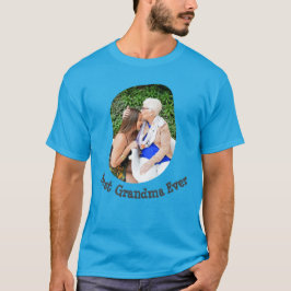 Beste Oma je Hochladen Ihres Fotos T-Shirt