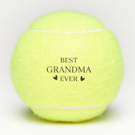 Beste Oma je mit Herz Tennisbälle