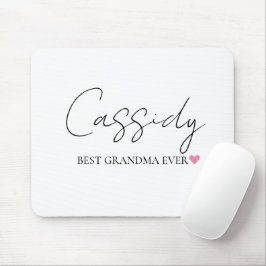 Beste Oma je Monogramm | Personalisiert Mousepad