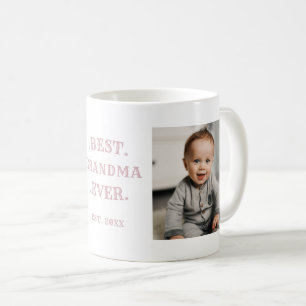 Beste Oma je rosa Geburtstag Zwei Foto Kaffeetasse