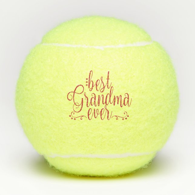 Beste Oma je Tennisbälle (Vorderseite)