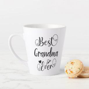 Beste Oma je Typografie Niedliches Curriculum Milchtasse