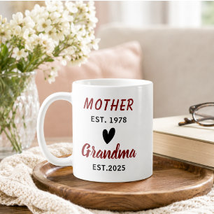 Beste Oma überhaupt Foto-Collage Großeltern Kaffeetasse