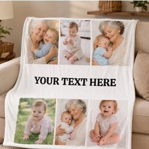 Beste Oma überhaupt Foto Personalisierte Großelt Fleecedecke