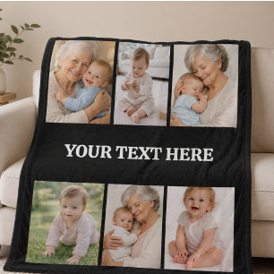 Beste Oma überhaupt Foto Personalisierte Großelt Fleecedecke