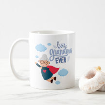 "Beste Oma überhaupt" Superheldin Oma Geschenk