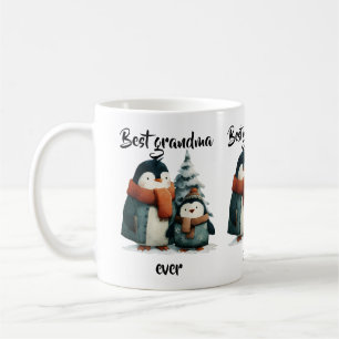 Beste Oma überhaupt Winterpinguine Kaffeetasse