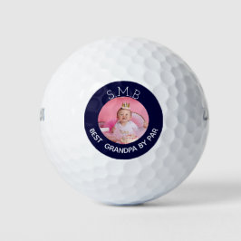 Beste Oma von Par Foto Mit Monogramm Golfball