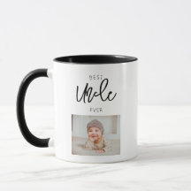 Beste Onkel je Foto Tasse Vatertag Geschenk