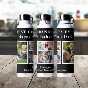 Beste Opa-Collage-Typografie des modernen Fotos Trinkflasche