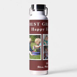 Beste Opa-Collage-Typografie des modernen Fotos Trinkflasche