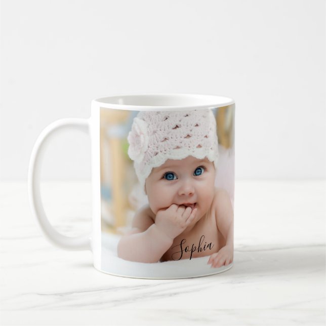Beste Opa-Foto-Tasse Kaffeetasse (Links)