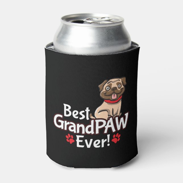 Beste Opa GrandPAW je Dosenkühler (Kanne Vorderseite)