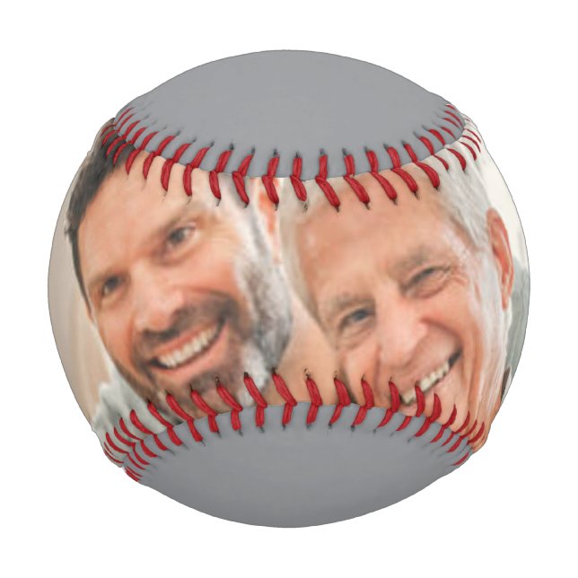 Beste Opa je benutzerdefiniertes Foto Erstellen Si Baseball (Vorderseite)