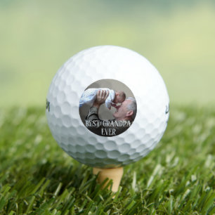 Beste Opa je benutzerdefiniertes Foto Erstellen Si Golfball