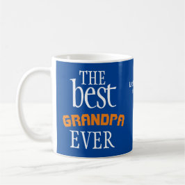 Beste Opa je Blue Coffee Tasse