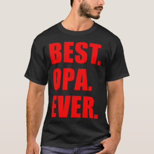 Beste Opa je deutscher Großvater T-Shirt