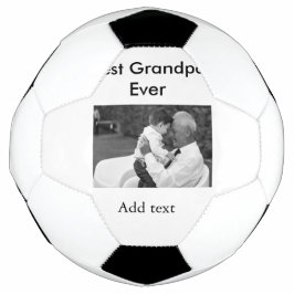 Beste Opa je fügen Fotoname klassisch elegant Fußball