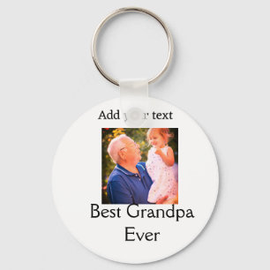 Beste Opa je Großvater Foto Geschenke tex Schlüsselanhänger