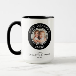 Beste Opa je kundenspezifisches Foto Moderner Spaß Tasse