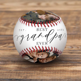 Beste Opa je Script Vathers Day Foto Collage Baseball