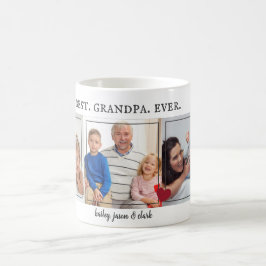 Beste Opa je Vater Geburtstagsgeschenk Custom Foto Kaffeetasse