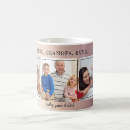 Beste Opa je Vater Geburtstagsgeschenk maßgeschnei Kaffeetasse