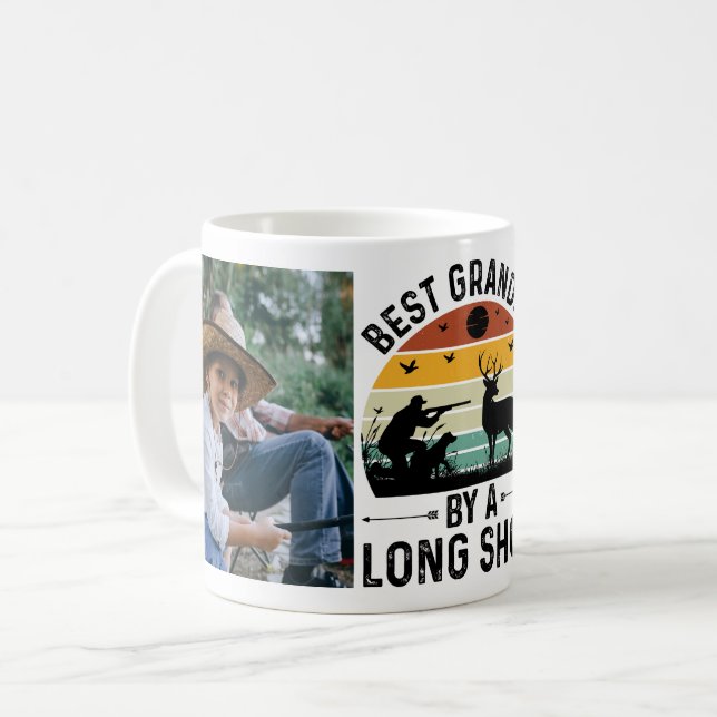 Beste Opa nach langem Foto Tasse (Vorderseite Links)
