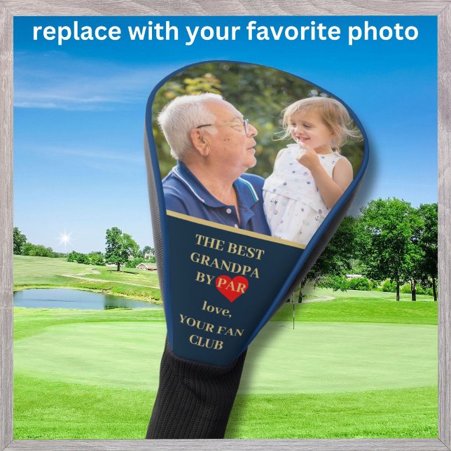 Beste Opa nach Par Custom Foto Golf Headcover (Von Creator hochgeladen)