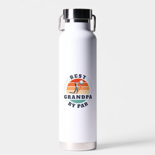 Beste Opa nach Par Vathers Day Retro Daddy Custom Trinkflasche