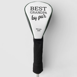 Beste Opa nach Schwarz-weißen Kriterien Golf Headcover