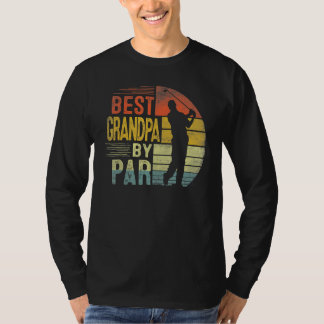 Beste Opa von Par Daddy Vathers Day Golf Golfer T-Shirt