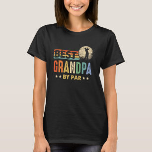 Beste Opa von Par Men Golf Vintage Dekoration Opa T-Shirt