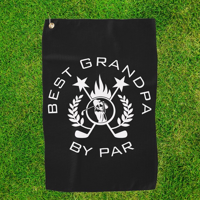 Beste Opa von Par Vaters Geschenk Golf Handtuch (Von Creator hochgeladen)