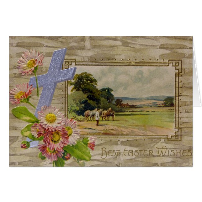 Beste Osterwünsche (Vorderseite (Horizontal))