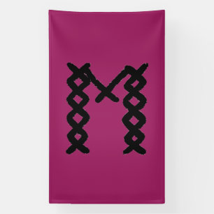 Beste Outdoor Banner. Groß. Schwarz. Leere oder Cu Banner