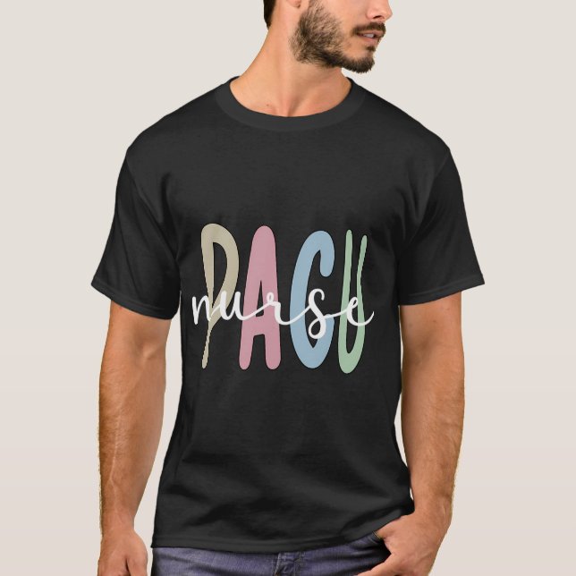 Beste Pacu Nurse Post Anästhesie Care Unit Pacu Nu T-Shirt (Vorderseite)