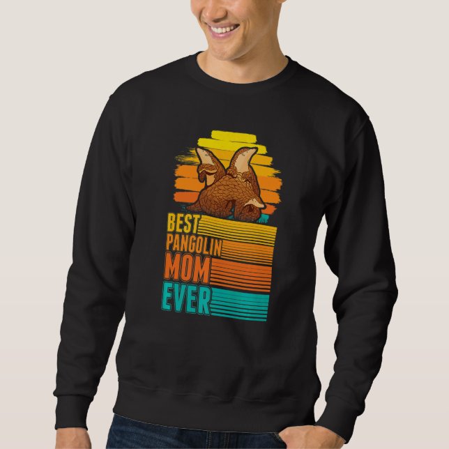 Beste Pangolin-Mutter überhaupt   Sweatshirt (Vorderseite)