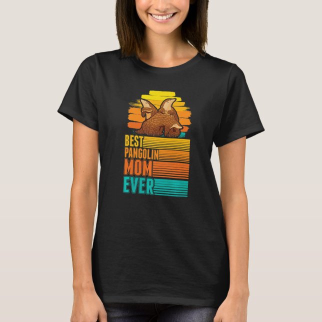 Beste Pangolin-Mutter überhaupt   T-Shirt (Vorderseite)