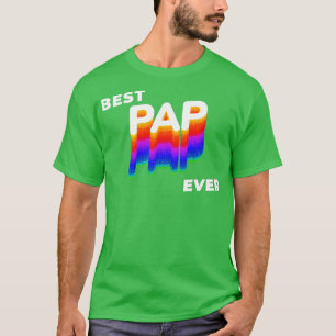 Beste Pap je Großvater Tag T-Shirt