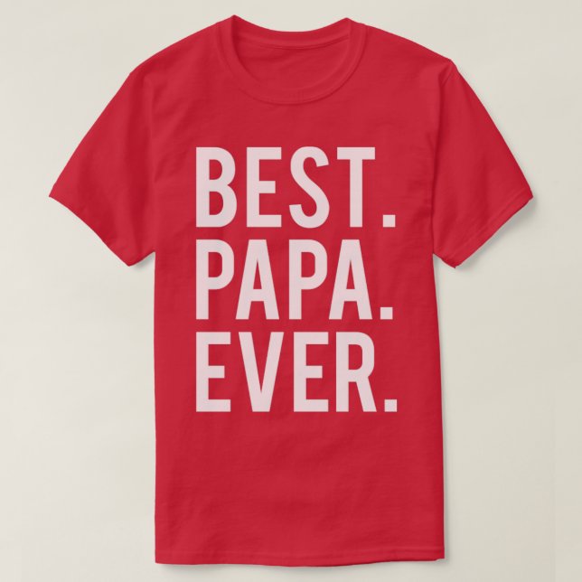 Beste Papa je2 T-Shirt (Design vorne)